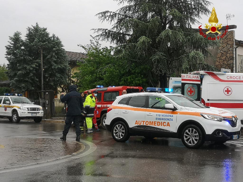 vigili del fuoco - ricerche 70enne scomparso salizzole