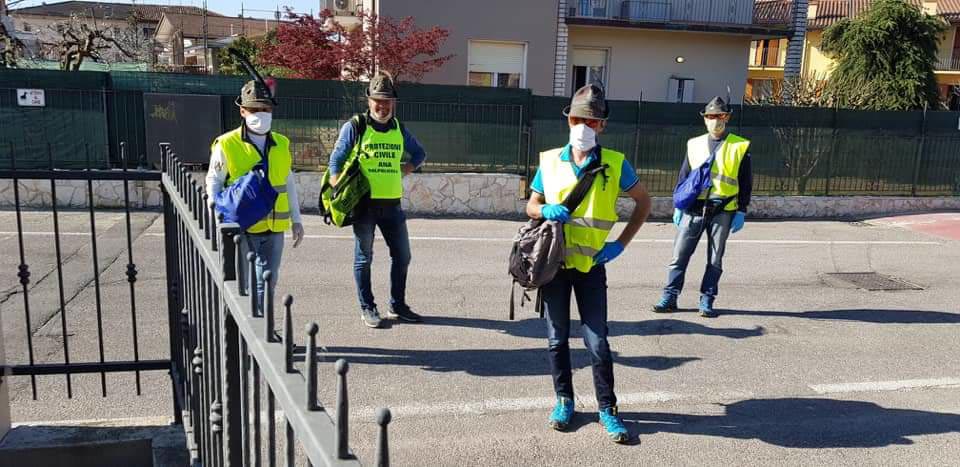 Ana Verona Alpini Protezione Civile - Emergenza Covid-19