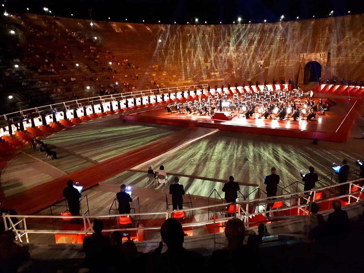 Arena di Verona prima 2020 - Il cuore italiano della musica
