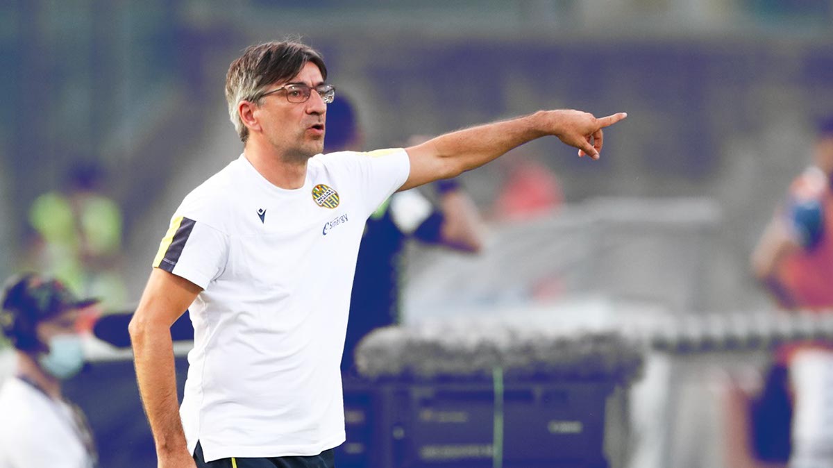 Ivan Juric, tecnico dell'Hellas Verona.