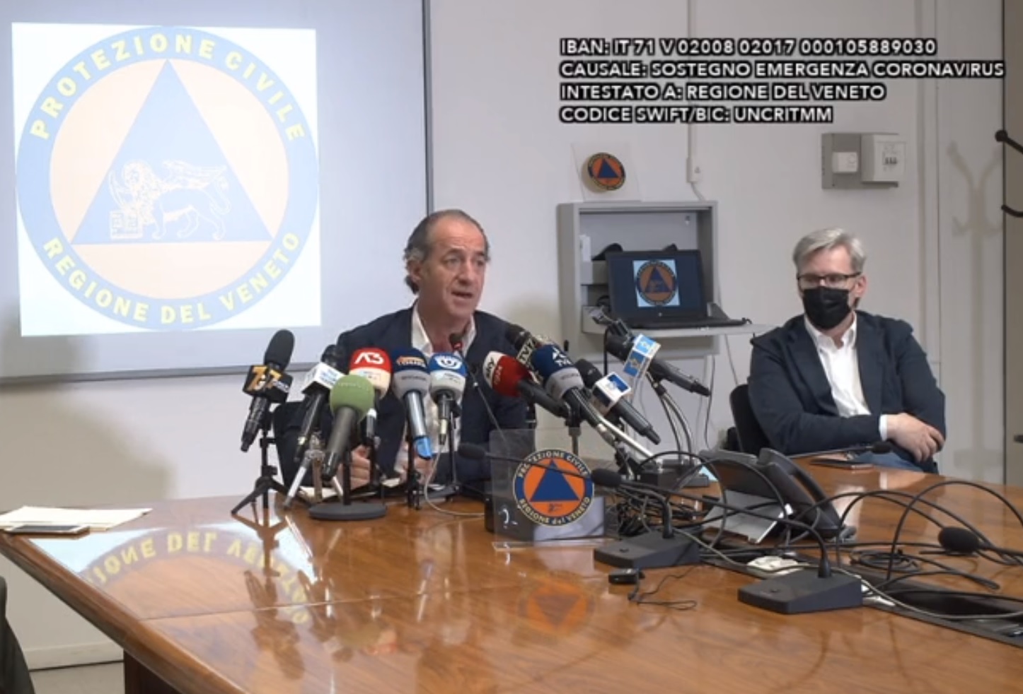 Luca Zaia inasprimento regole veneto virus Covid-19