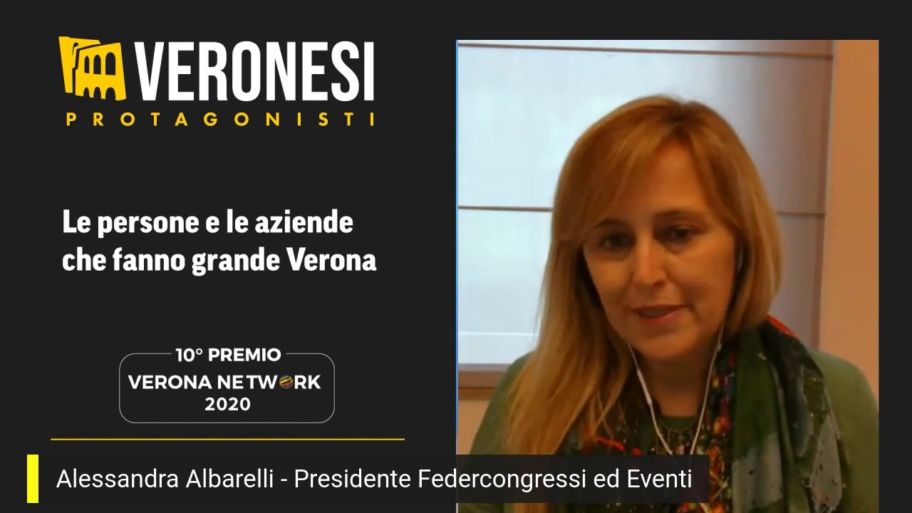 Alessandra Albarelli - presidente Federcongressi