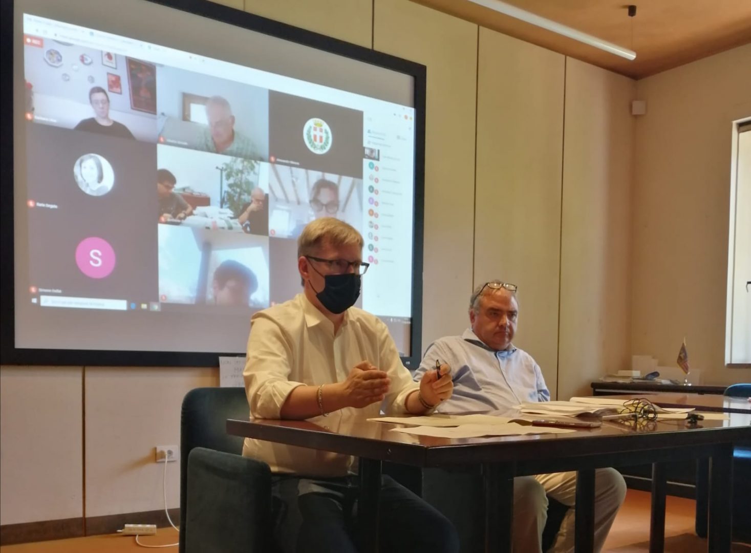 Bottacin in riunione del CIS (Comitato di Indirizzo e Sorveglianza)