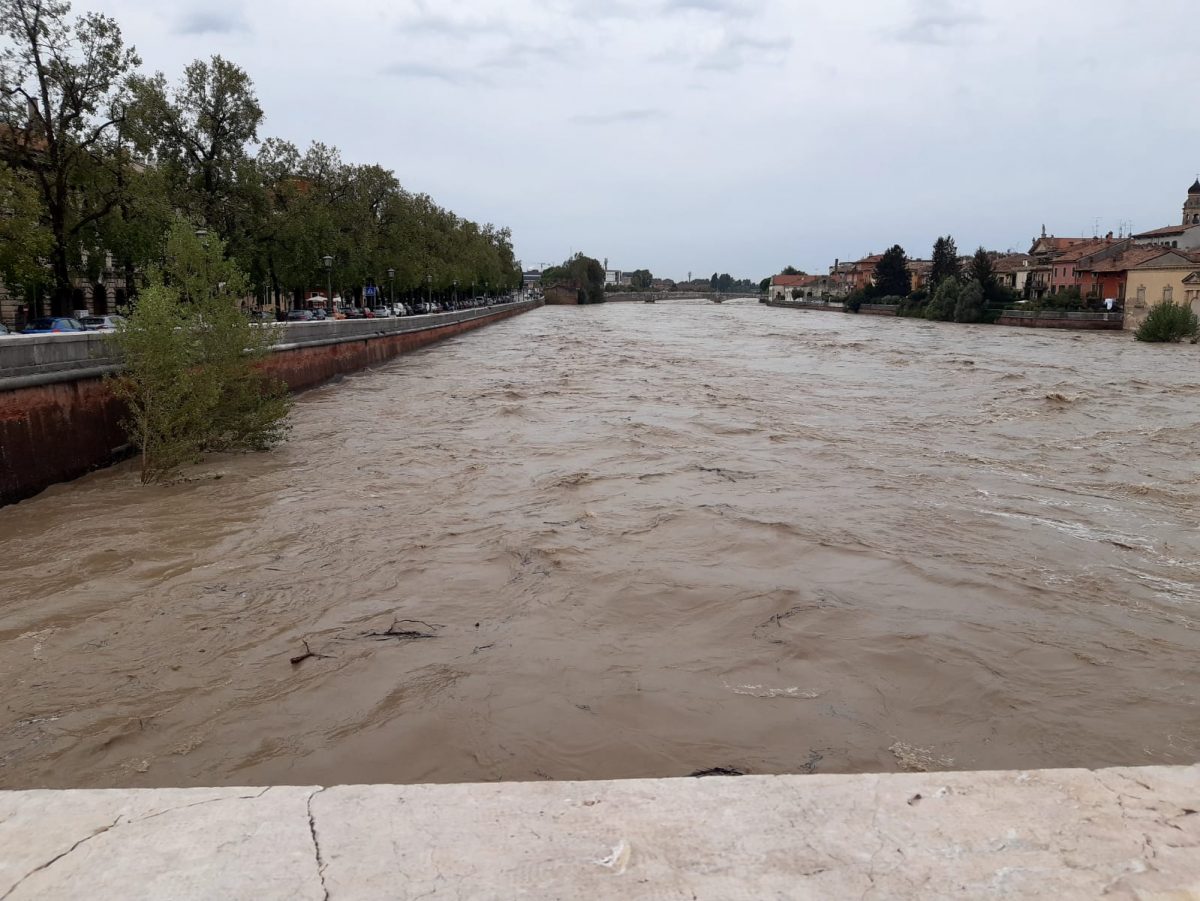 piena adige maltempo