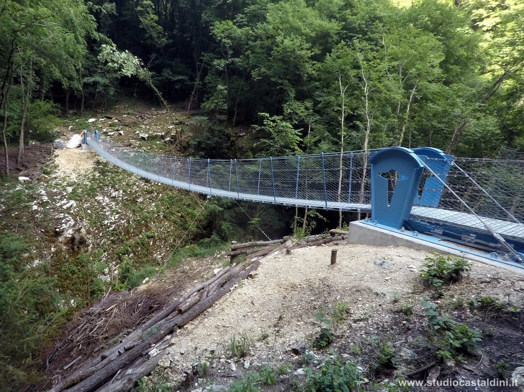 Ponte tibetano brentino belluno