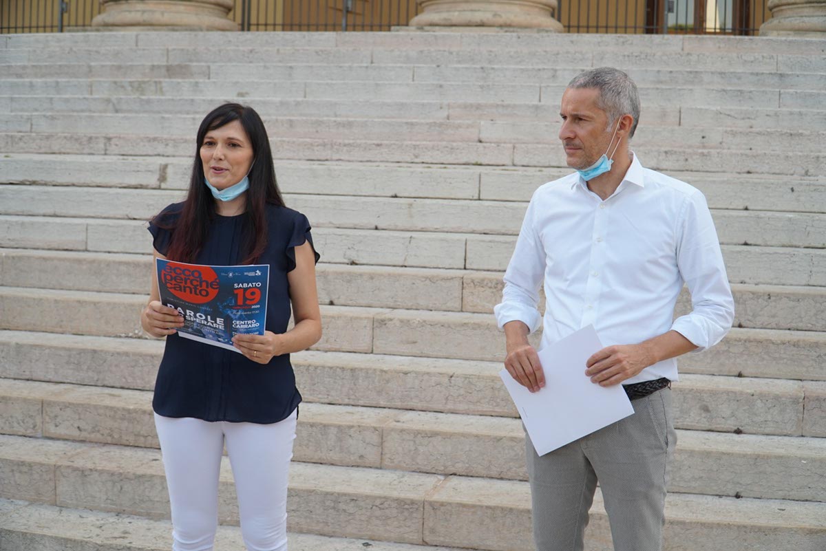Anna Benedetti - Filippo Rando - conferenza Ecco perché canto