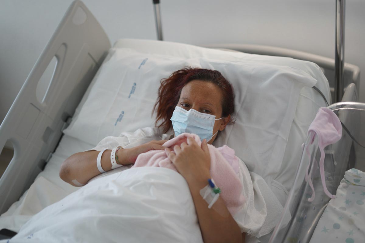 Annamaria e mamma Maria Teresa Borgo Trento ospedale donna e bambino