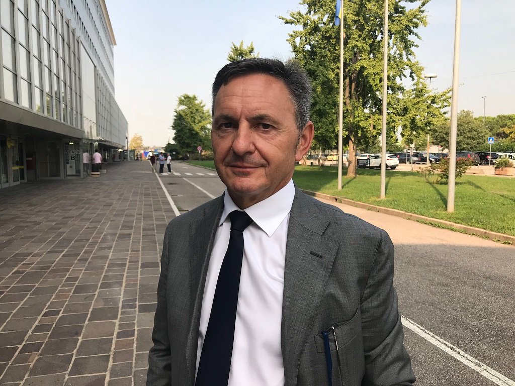 Il sindaco di Bosco Chiesanuova Claudio Melotti.