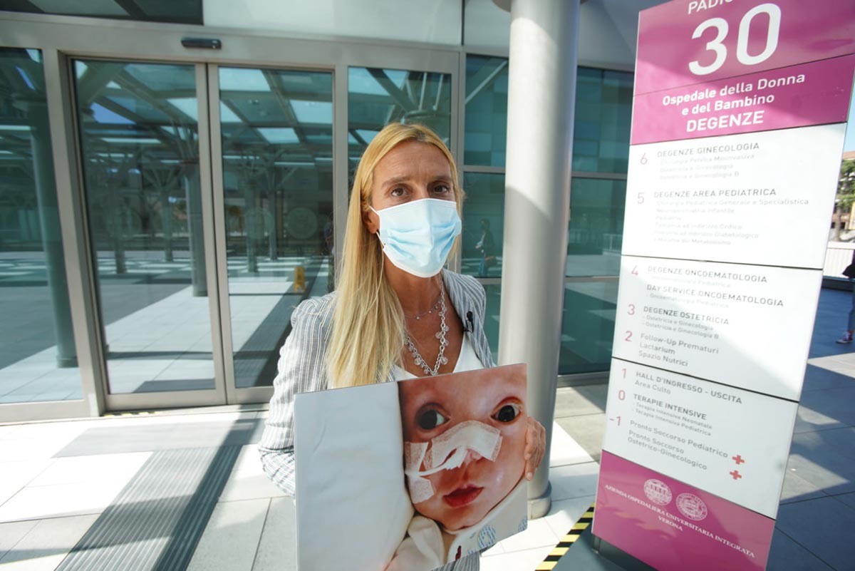 Francesca Frezza, la mamma di Nina, uno dei quattro neonati morti per citrobacter