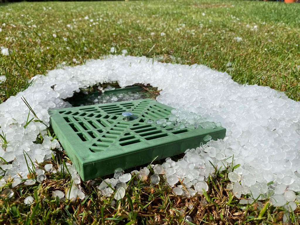 Maltempo grandine grandinata in valpolicella