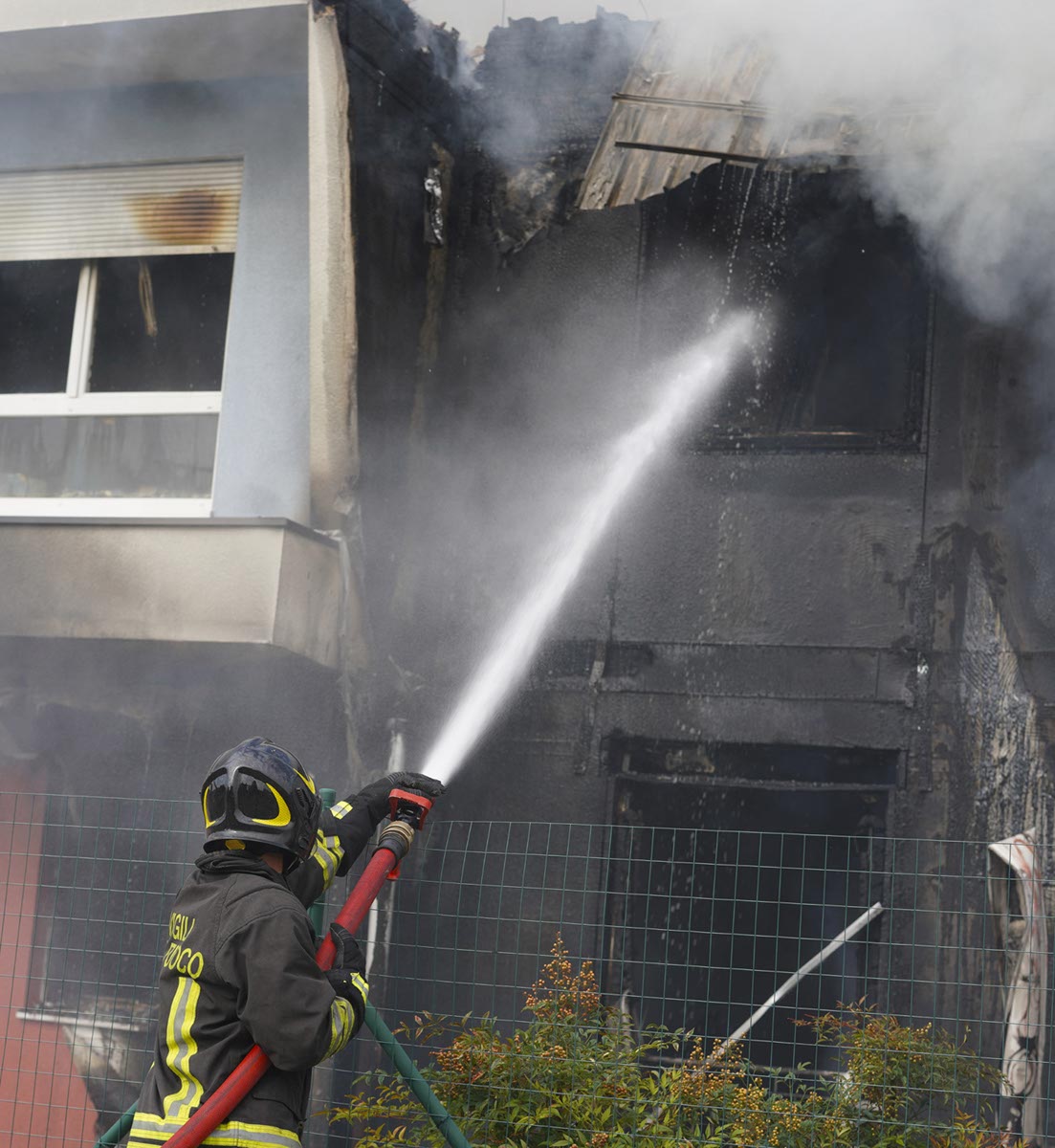 Vigili del Fuoco - Incendio Albaredo d'Adige - casa di riposo