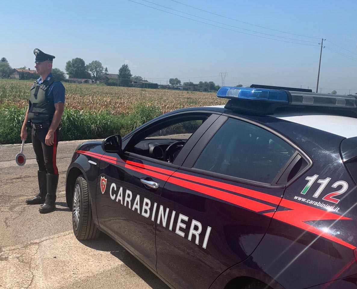 carabinieri incidente mozzecane