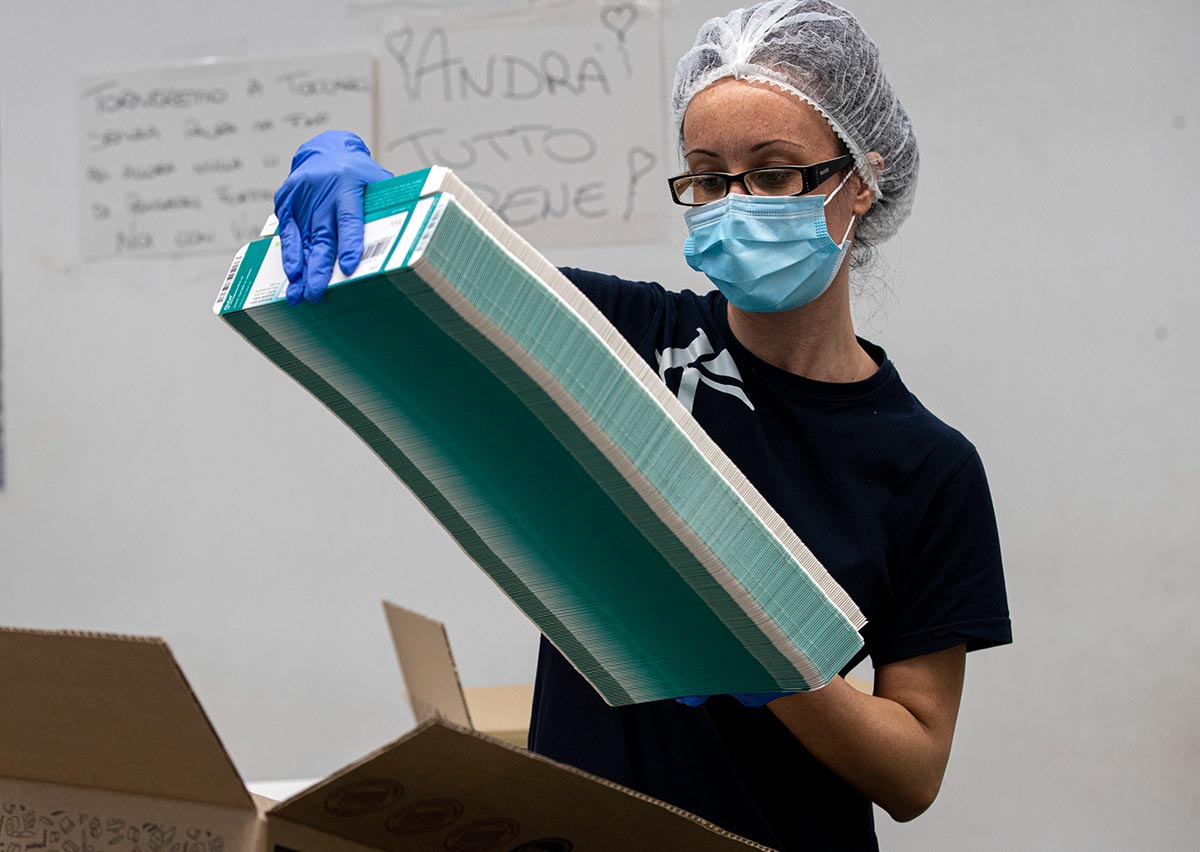 Coronavirus dispositivi di protezione individuale Covid-19