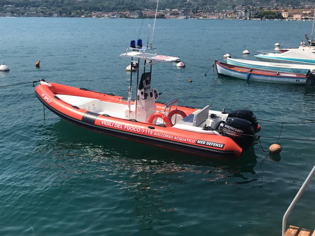 Incidente Lago di Garda uomo annegato