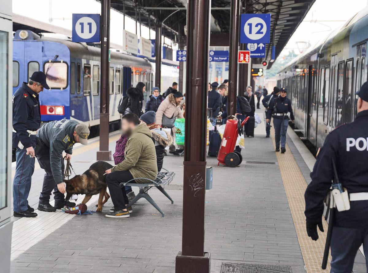 Arresto droga stazione porta nuova - polfer - polizia