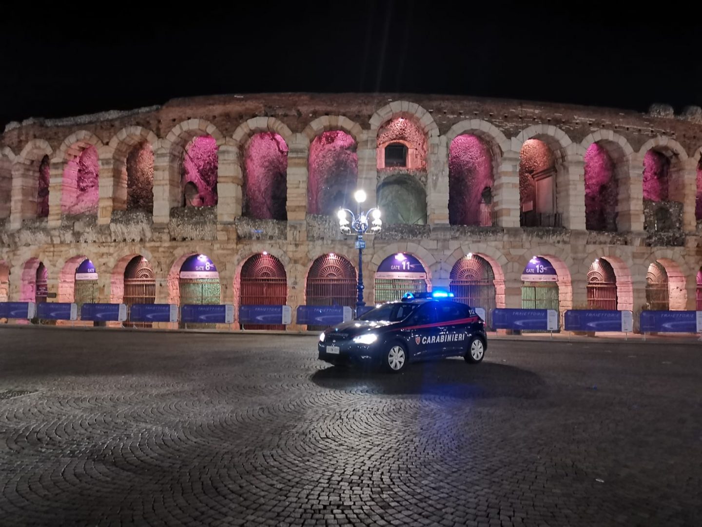 arresto carabinieri arena piazza bra