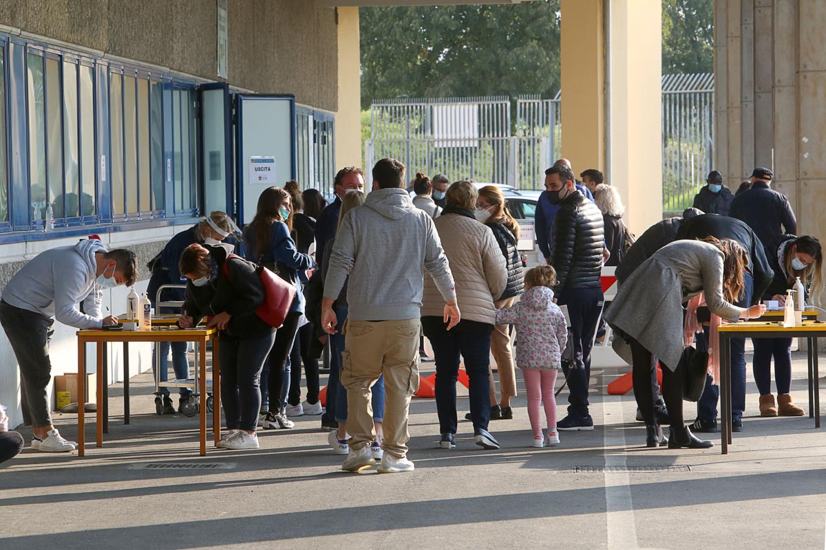 Covid in Veneto tamponi