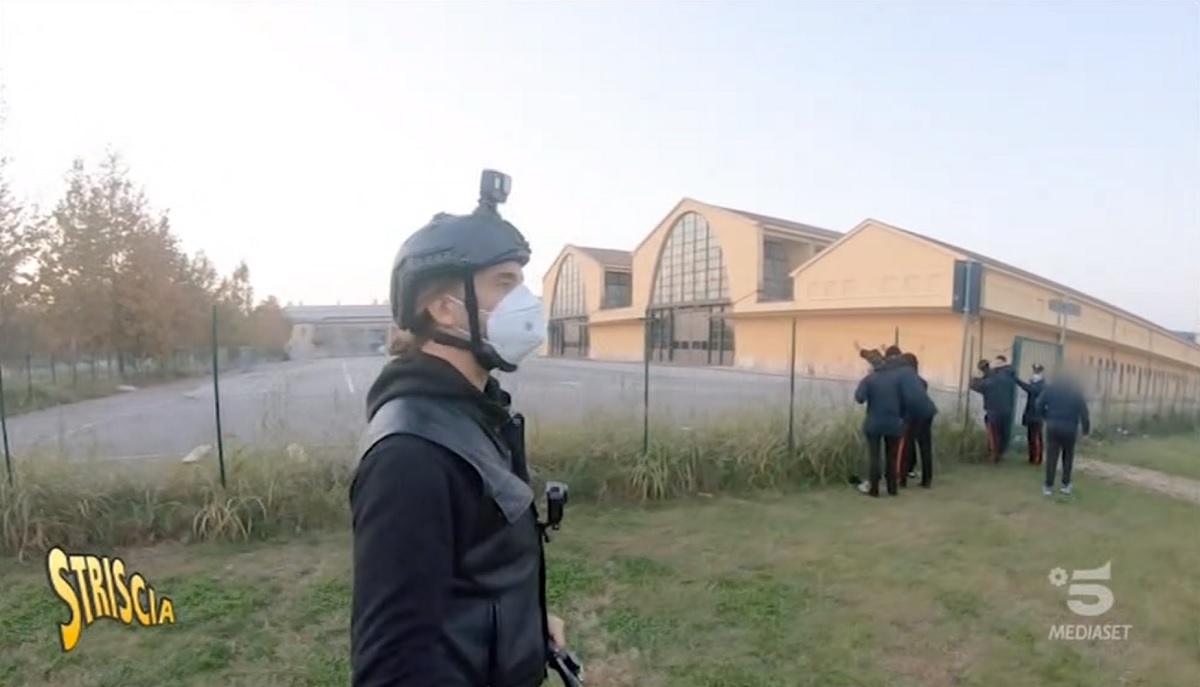 Droga Striscia la Notizia al parco Santa Teresa Verona