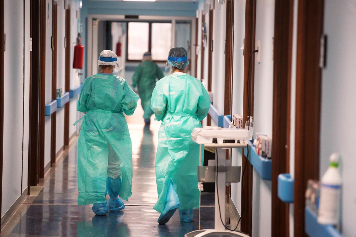 Ospedale Orlandi di Bussolengo - ricoveri ala covid Verona nuovi positivi in veneto