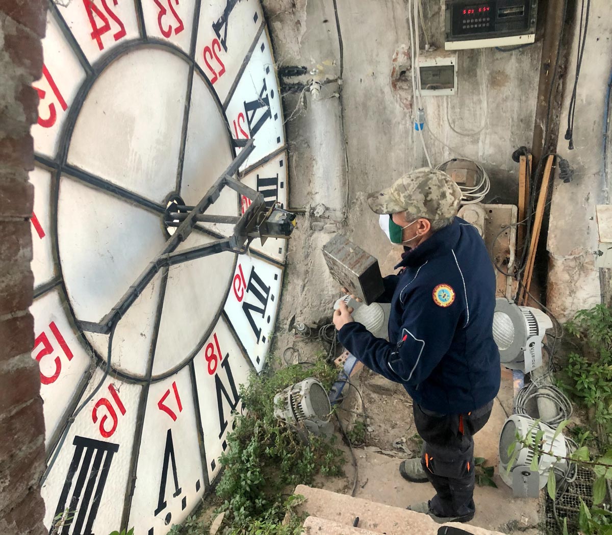 Riparazione orologio della Bra