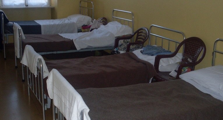 Posti letto per senza tetto senza fissa dimora