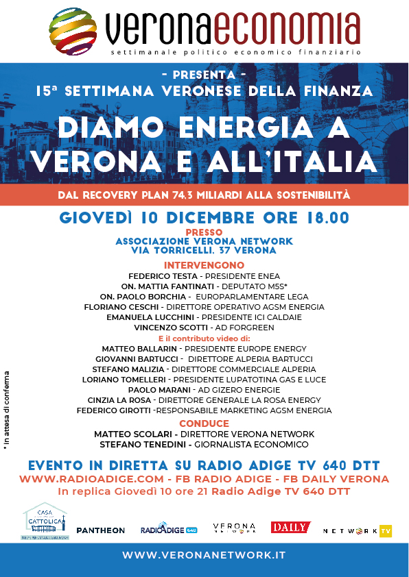 settimana finanza 10 dicembre energia