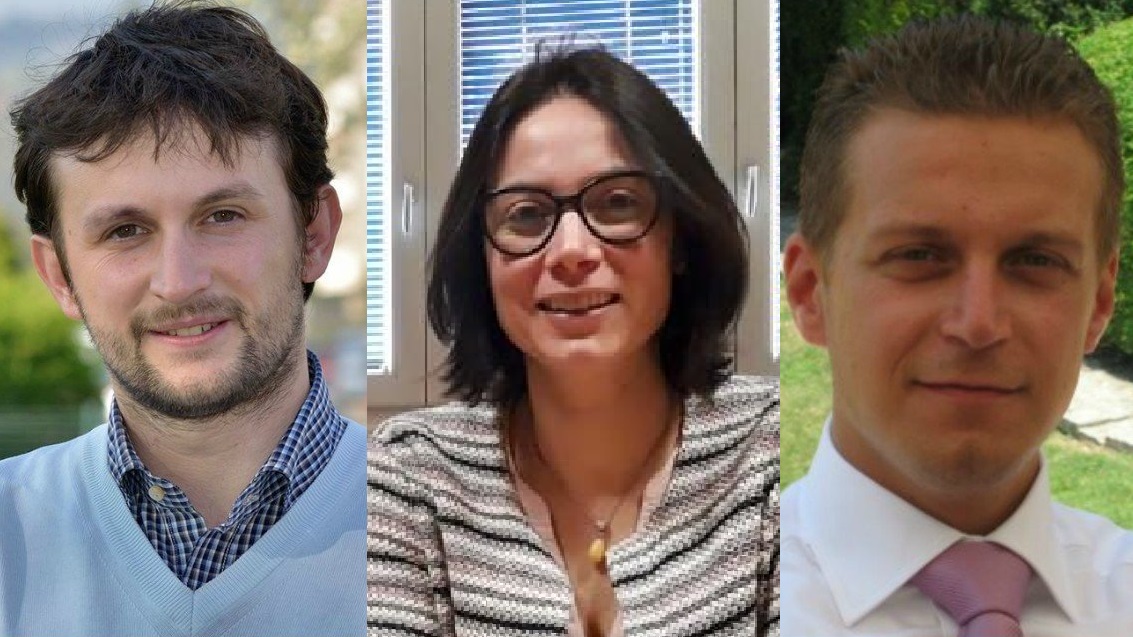 I consiglieri del PD Benini, La Paglia e Vallani