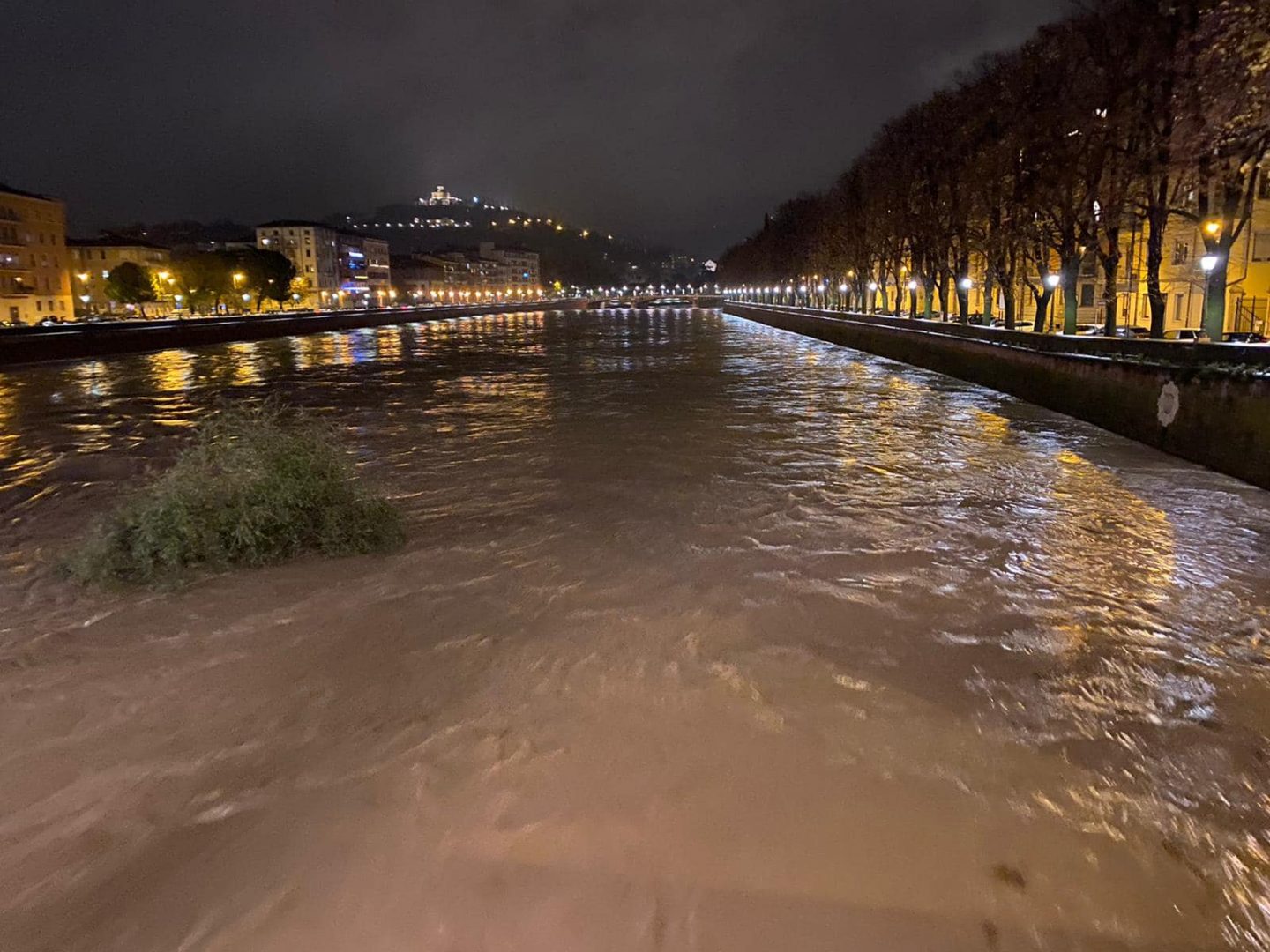 maltempo adige Verona