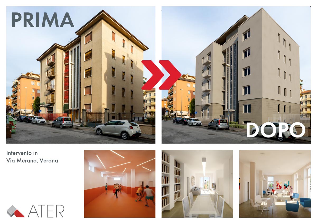Ater recupero edilizio via Merano Ater Verona