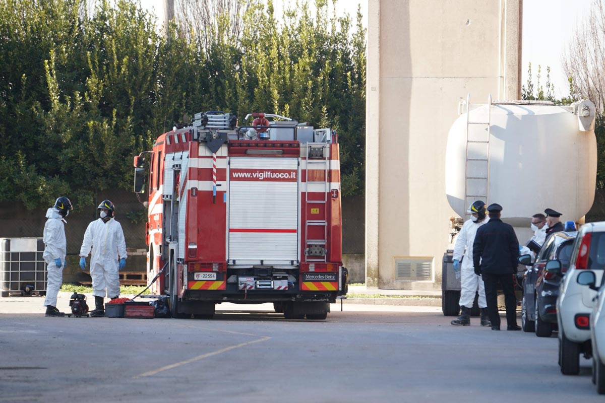 incidente Buttapietra silos