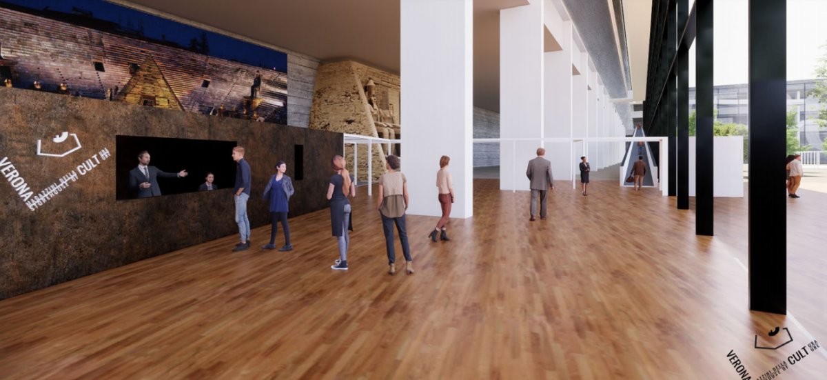 rendering forte santa caterina magazzini della cultura verona deposito musei civici