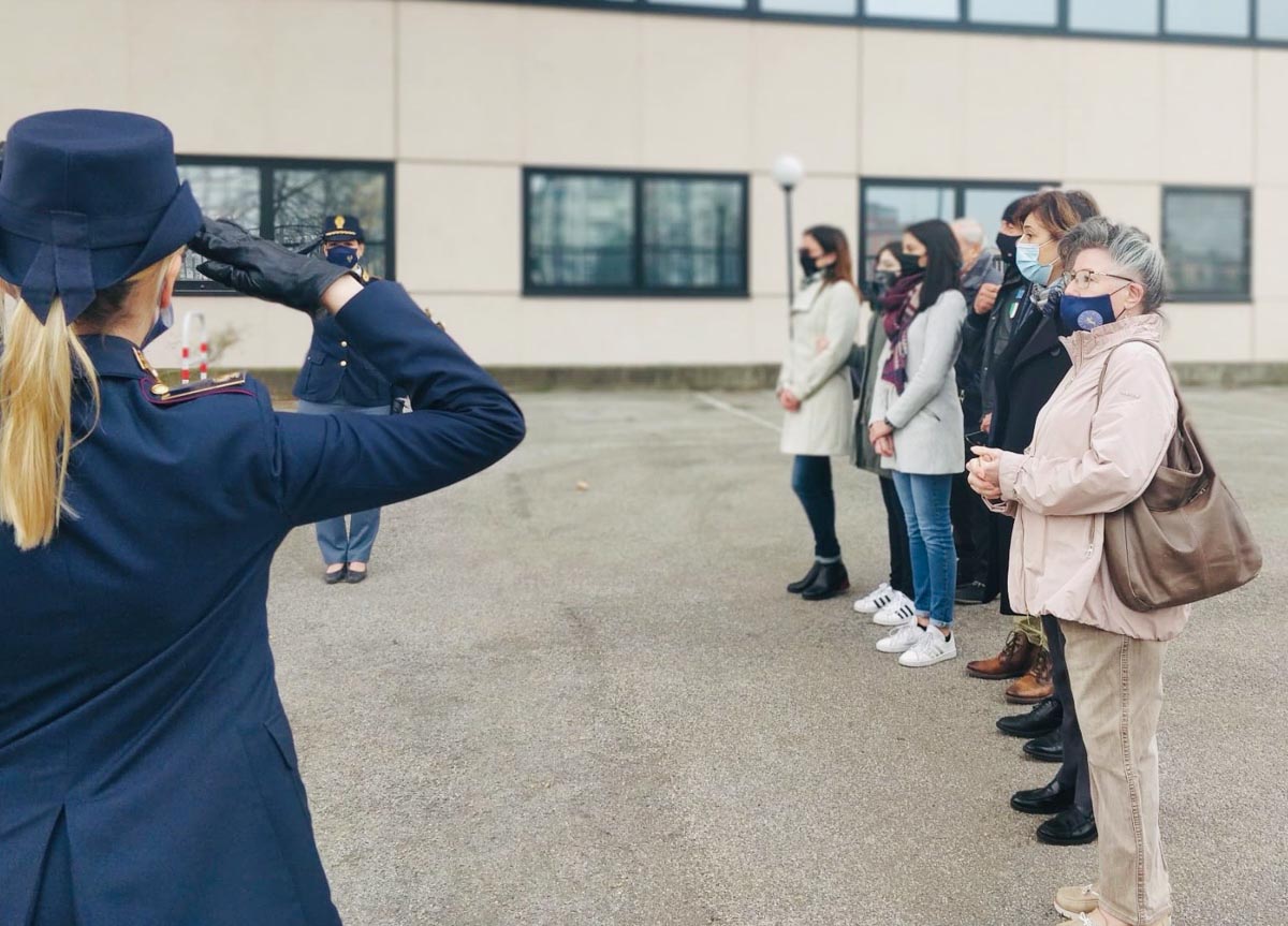 Commemorazione Turazza e Cimarrusti alla Questura di Verona