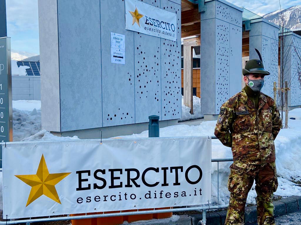 Blocco del Brennero - A22 - Unità Esercito al Top Stop Sadobre