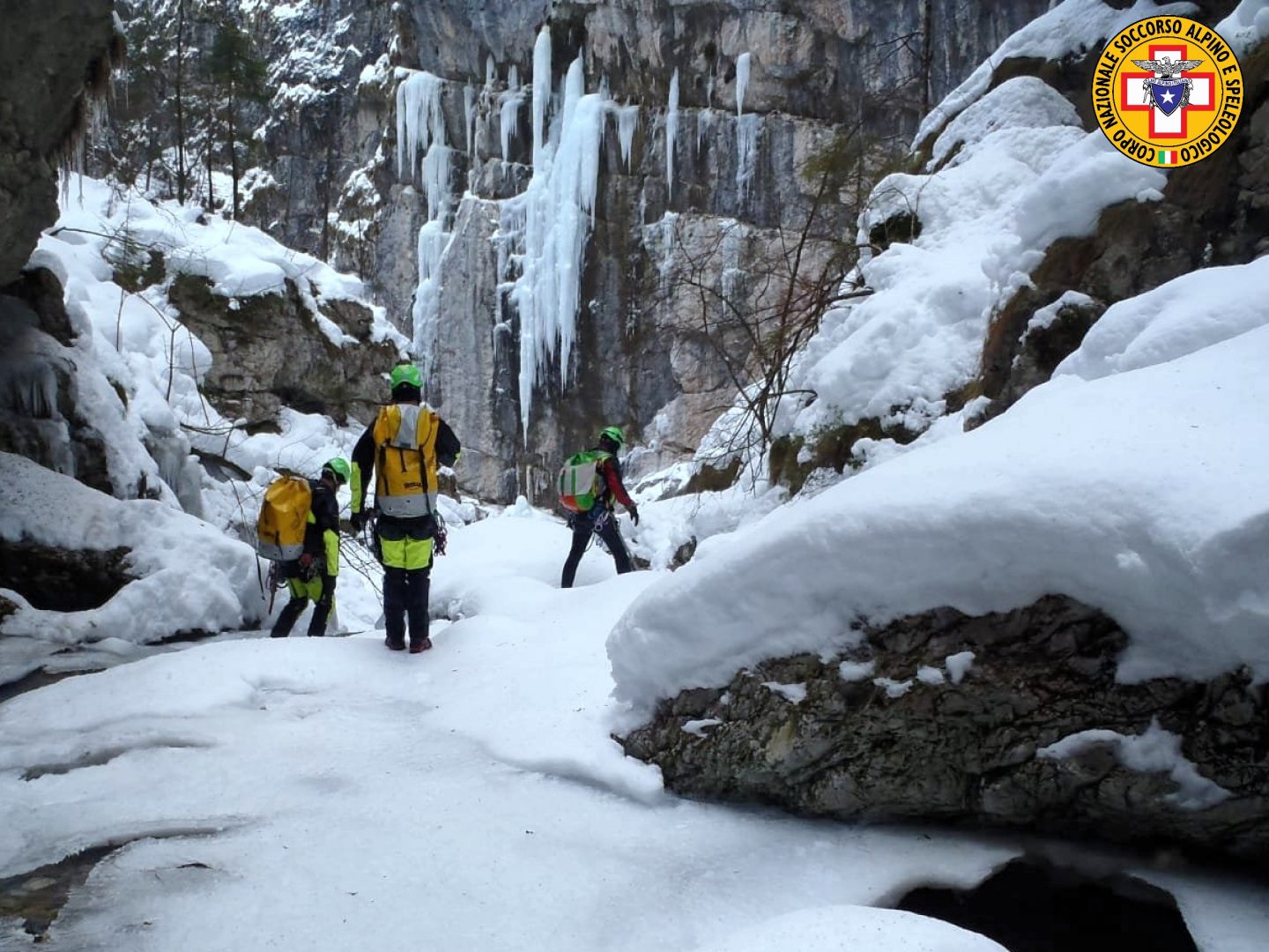 Esercitazioni del Gruppo forre del Soccorso alpino speleologico Veneto