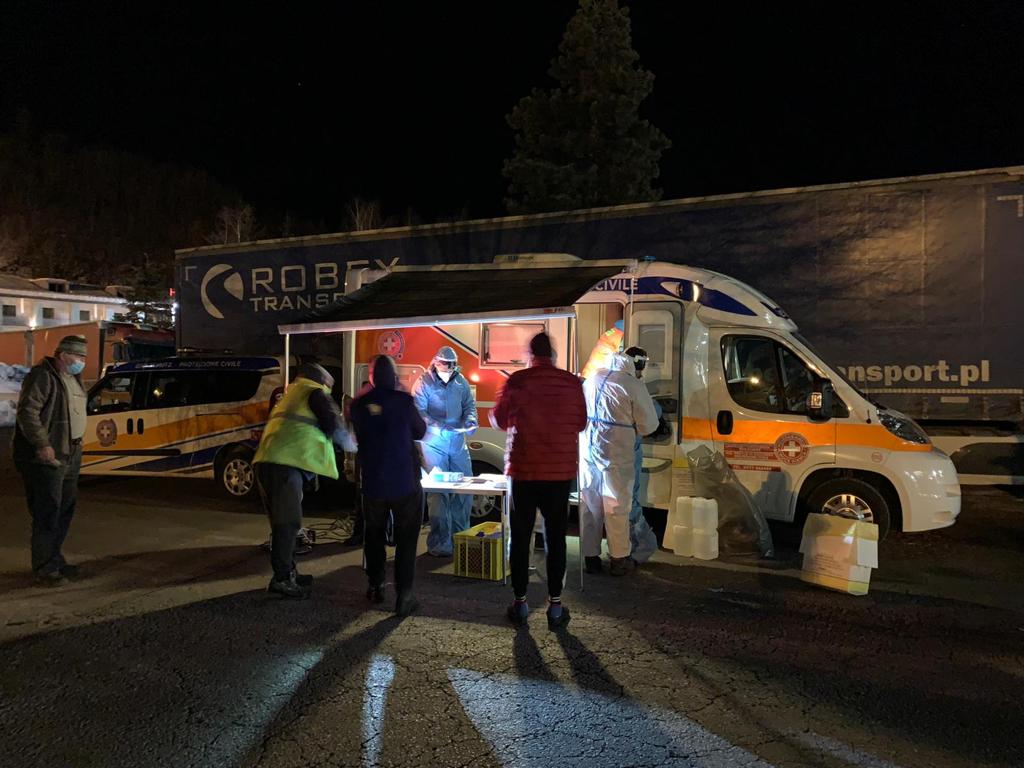 Blocchi al Brennero. Test rapidi nell'autoporto Sadobre a Vipiteno