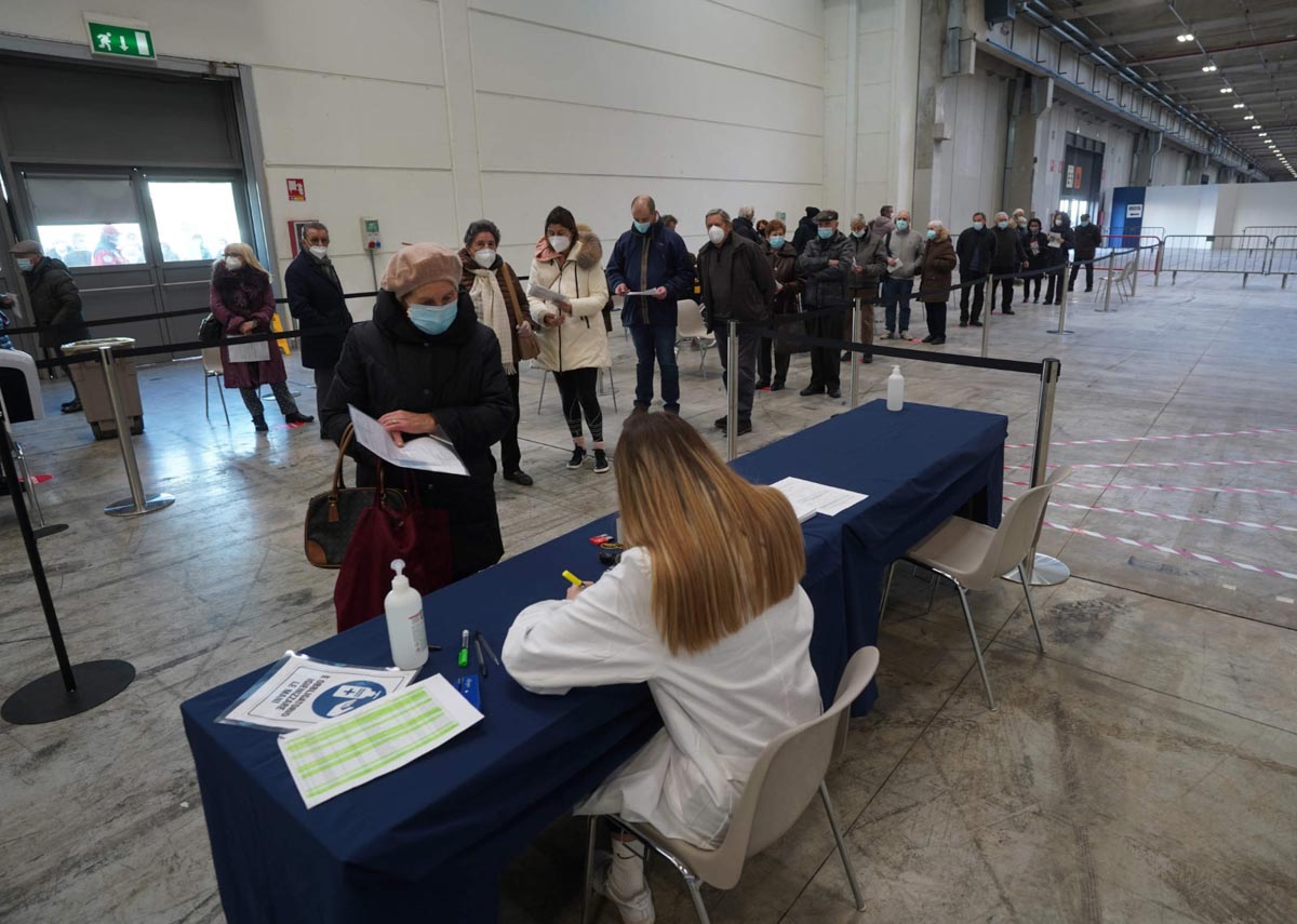 Vaccinazione vaccino Covid in Fiera a Verona e provincia