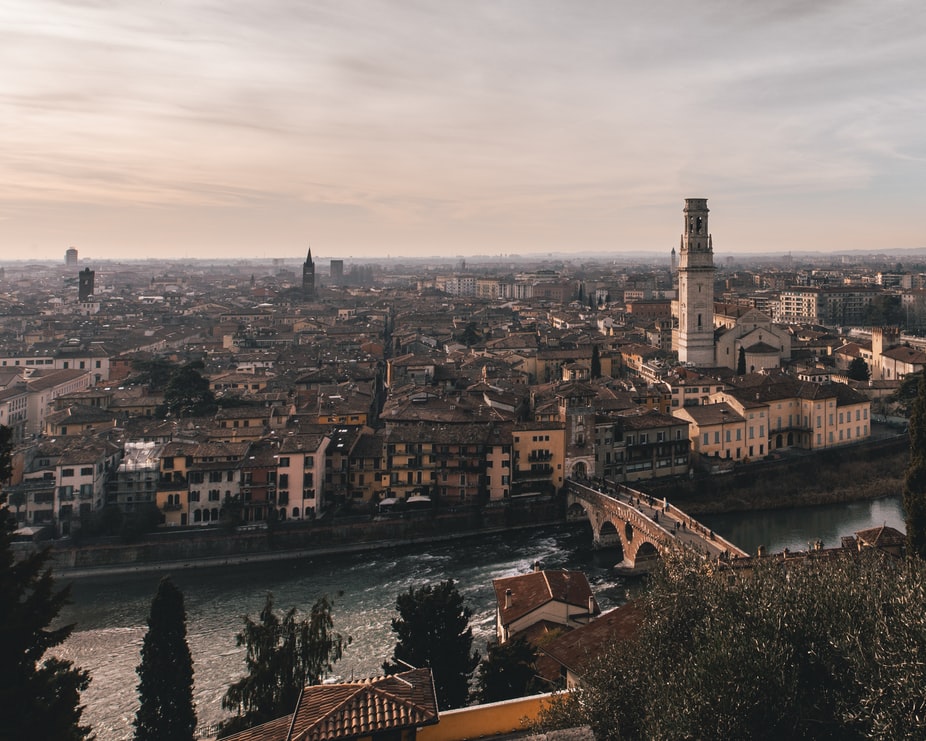 Verona vista da Castel San Pietro