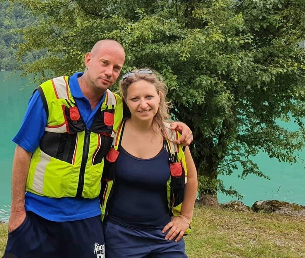 Ivan Schmidt e Virginia Ancona unità cinofila ricerca persone scomparse