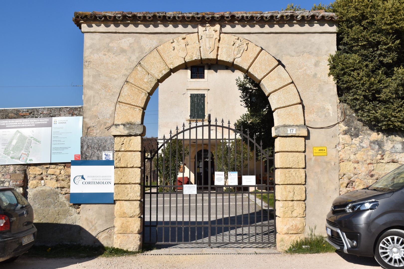 L'ingresso di Corte Molon