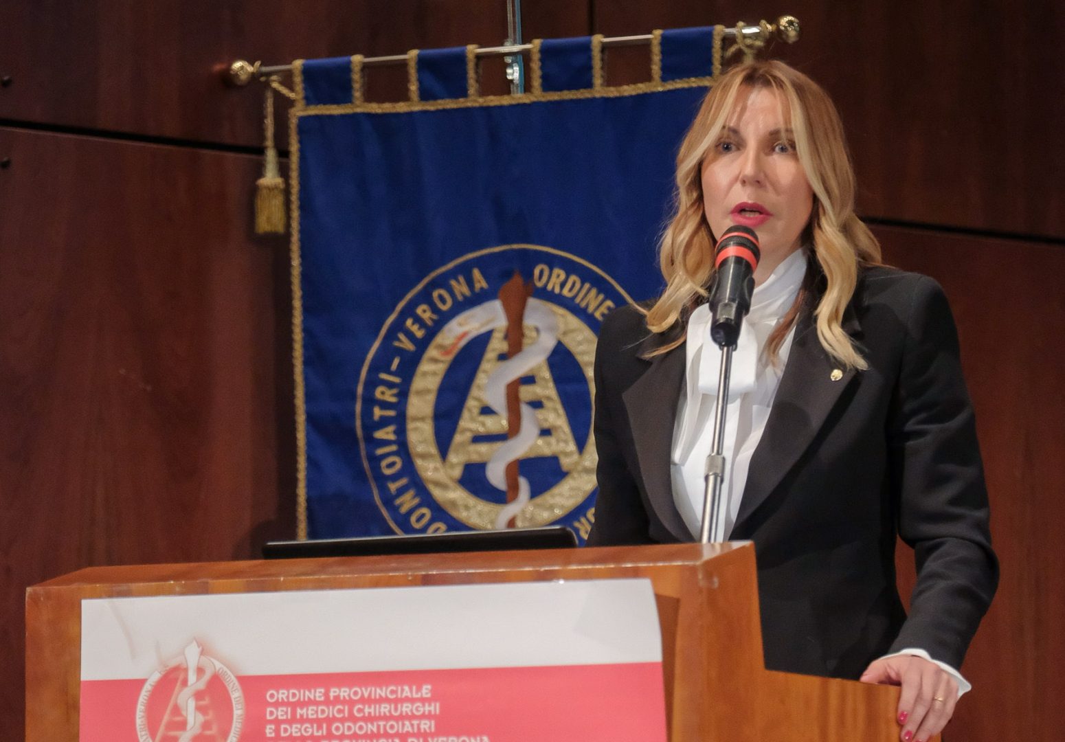 Elena Boscagin, presidente di Cao Verona (Commissione Albo Odontoiatri dell'ordine dei medici)