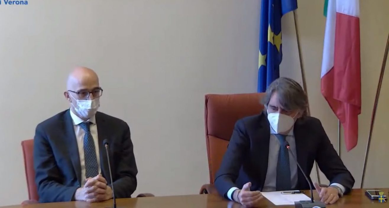 Pietro Girardi e Federico Sboarina