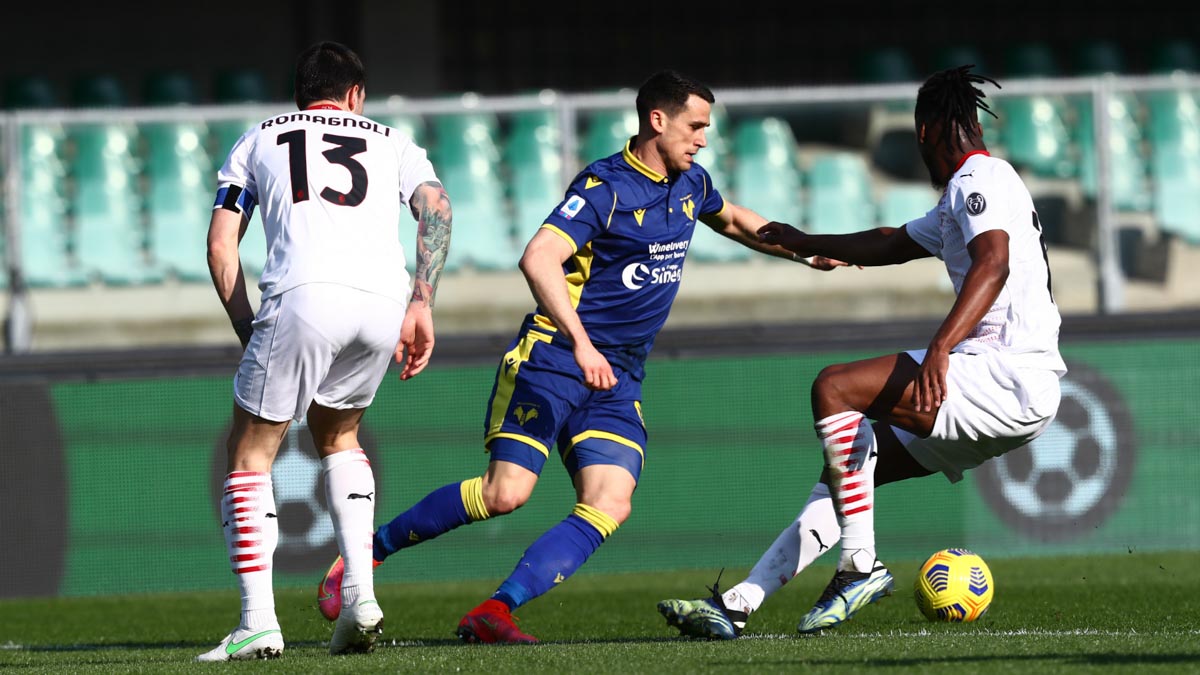 Hellas Verona - Milan. Foto da hellasverona.it
