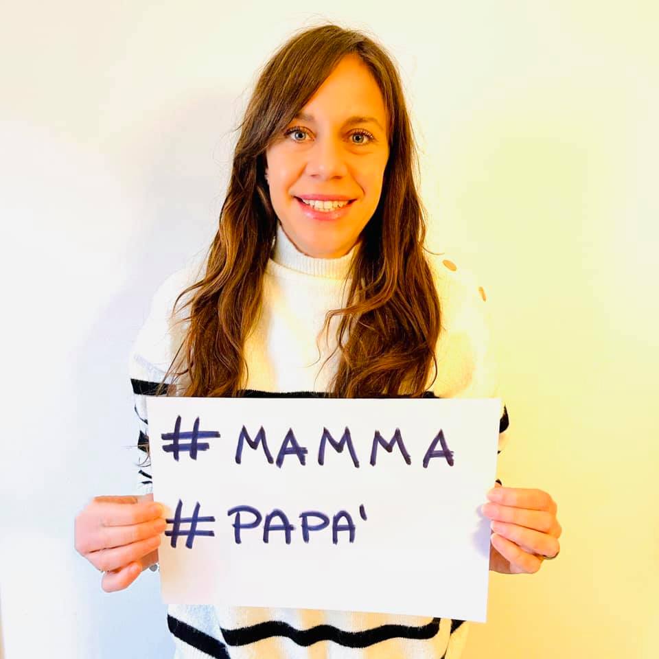 Maddalena Morgante in una recente campagna che l'ha vista protagonista sui social.