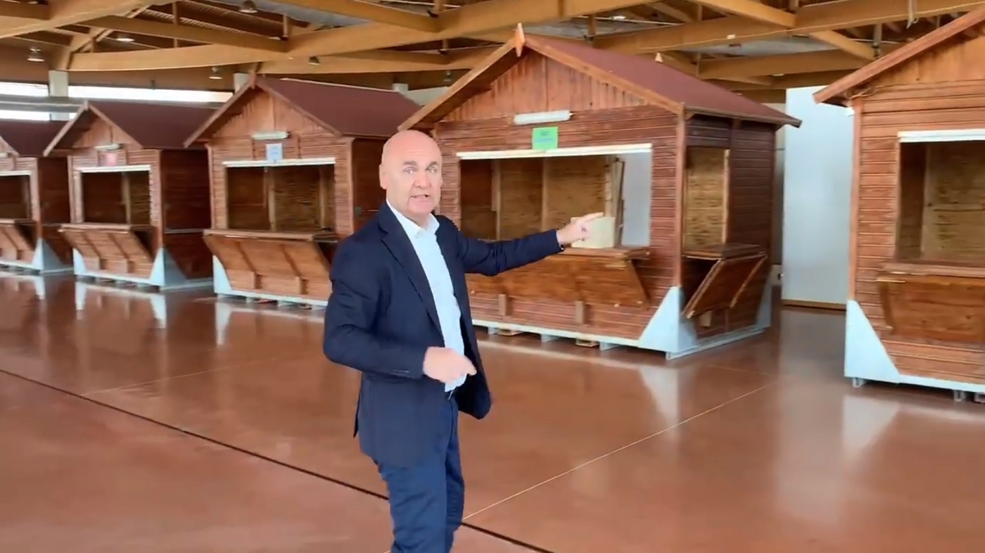 PalaRiso Isola della Scala vaccinazione - Stefano Canazza sindaco