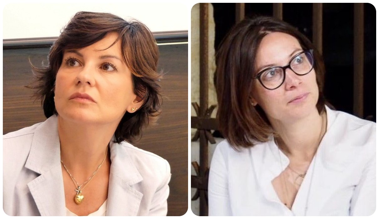Le consigliere comunali Patrizia Bisinella ed Elisa La Paglia.