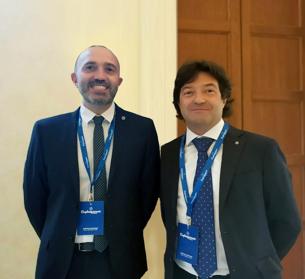 Roberto Iraci Sareri e Roberto Boschetto confartigianato