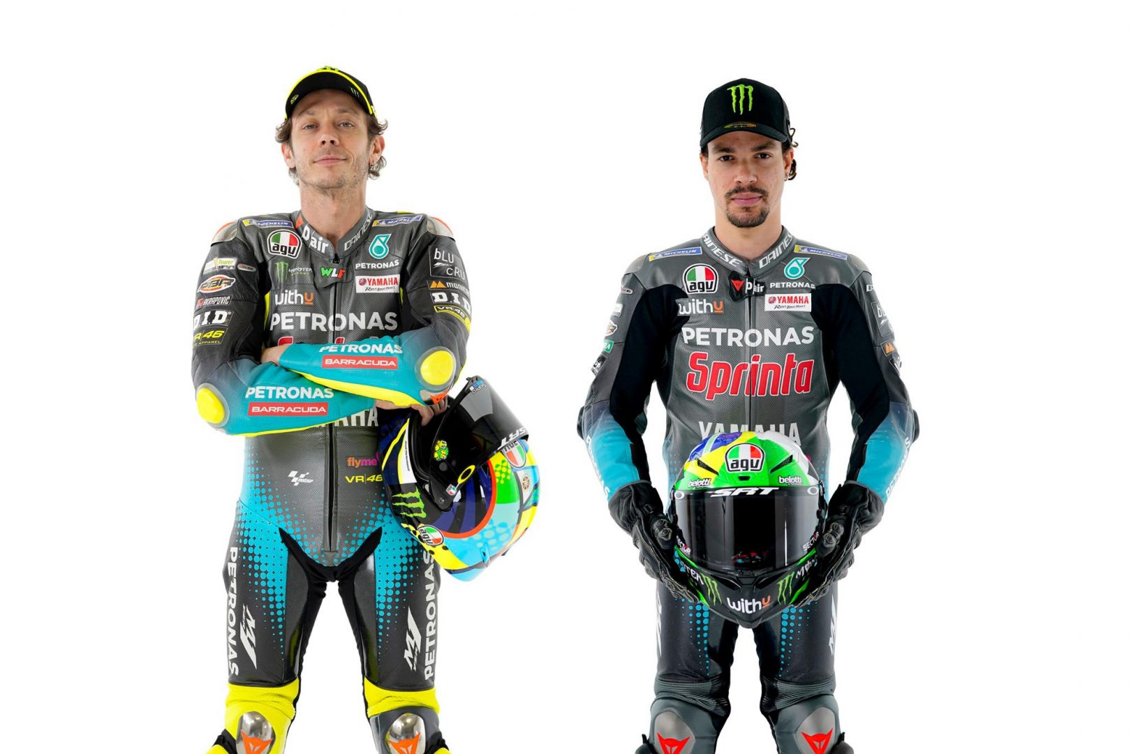 Valentino Rossi e Franco Morbidelli