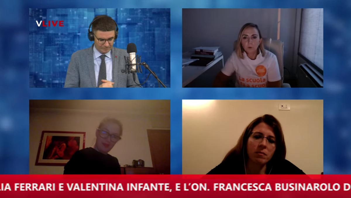 Verona Live protesta scuola dad