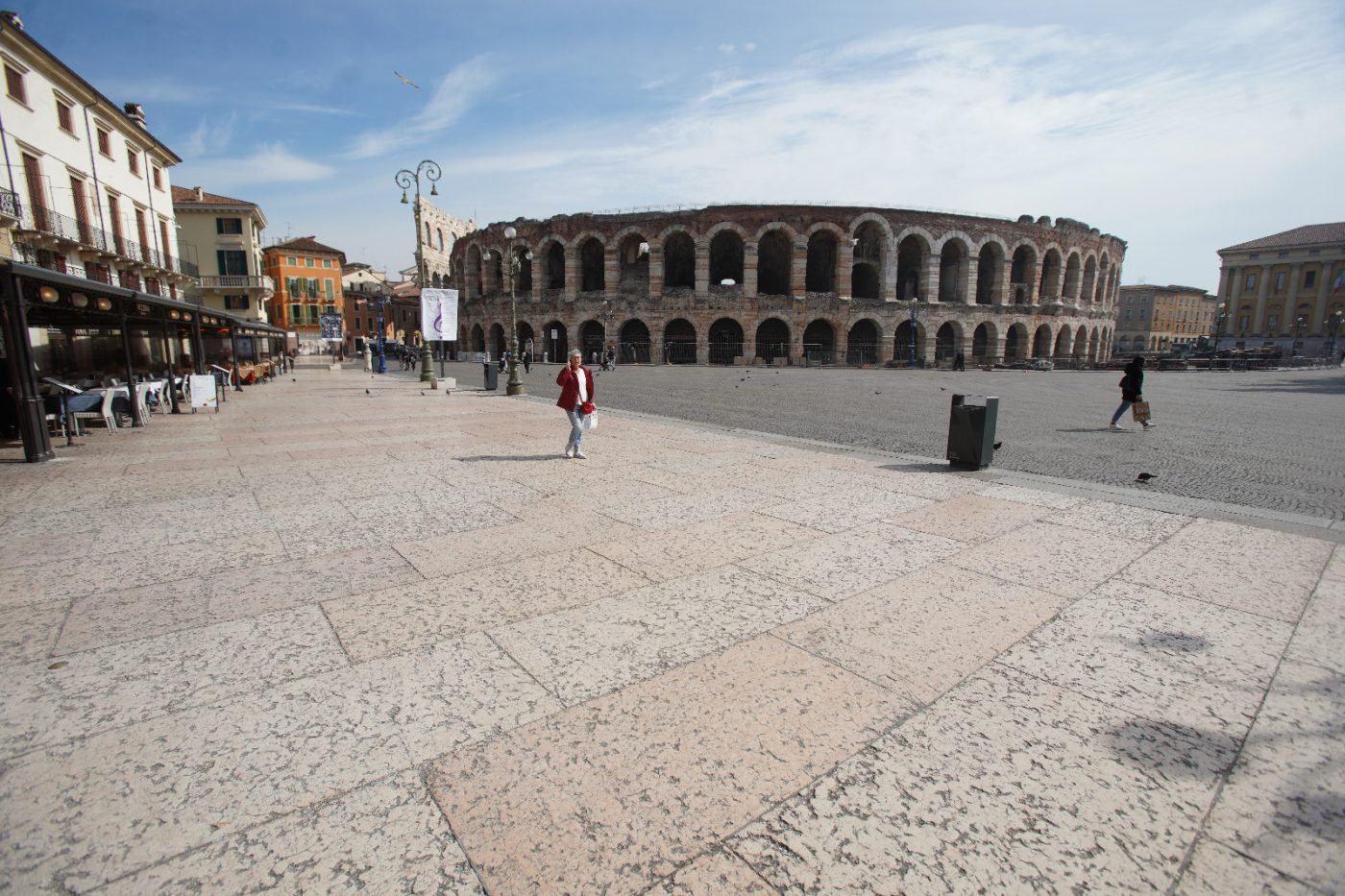 Verona Arena piazza Bra liston