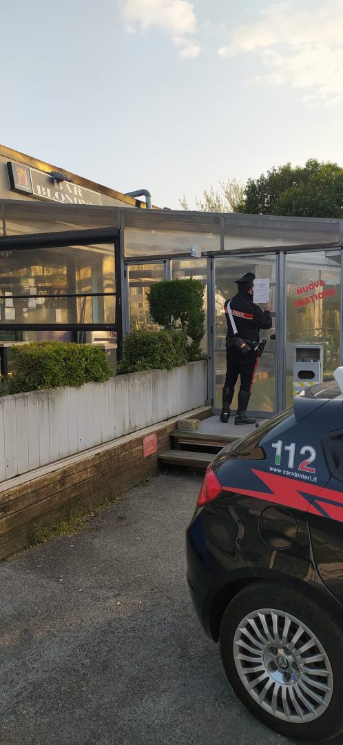 bar chiuso sanzioni covid via mantovana